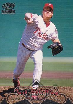 #217 Curt Schilling - Philadelphia Phillies - 1998 Pacific Paramount Baseball