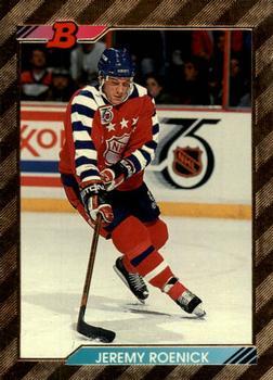 #217 Jeremy Roenick - Chicago Blackhawks - 1992-93 Bowman Hockey