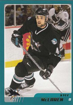 #217 Kyle McLaren - San Jose Sharks - 2003-04 Topps Hockey
