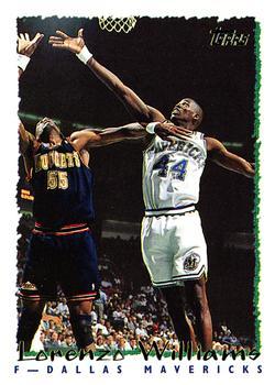 #217 Lorenzo Williams - Dallas Mavericks - 1994-95 Topps Basketball