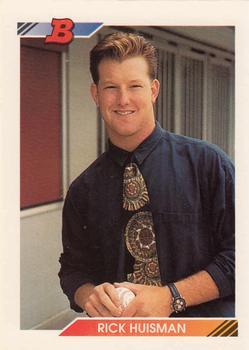 #217 Rick Huisman - San Francisco Giants - 1992 Bowman Baseball