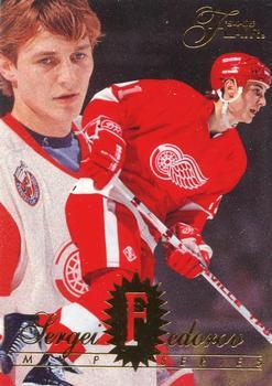 #217 Sergei Fedorov - Detroit Red Wings - 1994-95 Flair Hockey