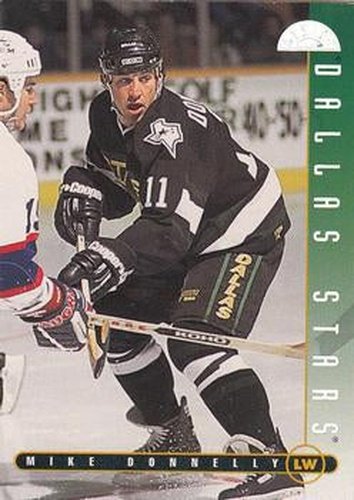 #217 Mike Donnelly - Dallas Stars - 1995-96 Leaf Hockey