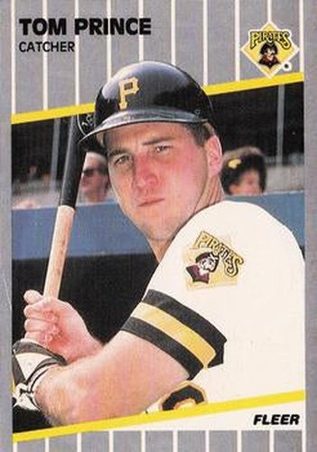 #217 Tom Prince - Pittsburgh Pirates - 1989 Fleer Baseball