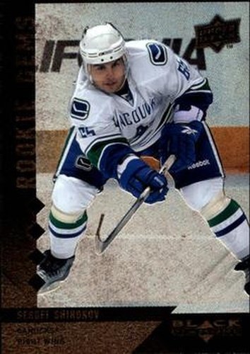 #217 Sergei Shirokov - Vancouver Canucks - 2009-10 Upper Deck Black Diamond Hockey