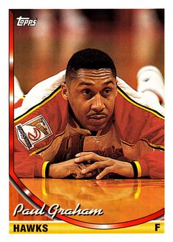 #217 Paul Graham - Atlanta Hawks - 1993-94 Topps Basketball