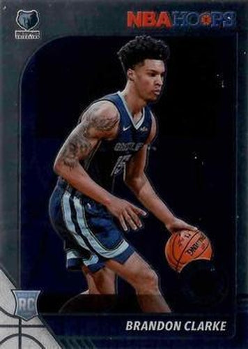 #217b Brandon Clarke - Memphis Grizzlies - 2019-20 Hoops Premium Stock Basketball