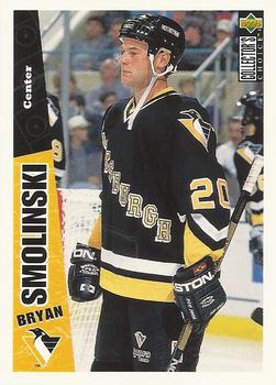 #218 Bryan Smolinski - Pittsburgh Penguins - 1996-97 Collector's Choice Hockey