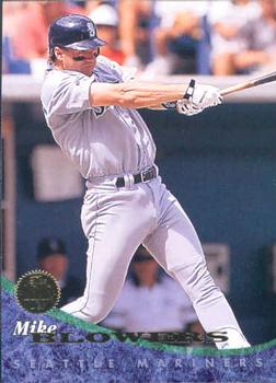 #218 Mike Blowers - Seattle Mariners - 1994 Leaf Baseball
