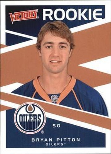 #218 Bryan Pitton - Edmonton Oilers - 2010-11 Upper Deck Victory Hockey
