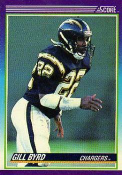 #218 Gill Byrd - San Diego Chargers - 1990 Score Football
