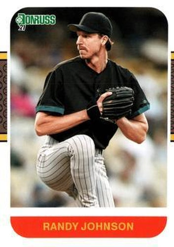 #218 Randy Johnson - Arizona Diamondbacks - 2021 Donruss Baseball