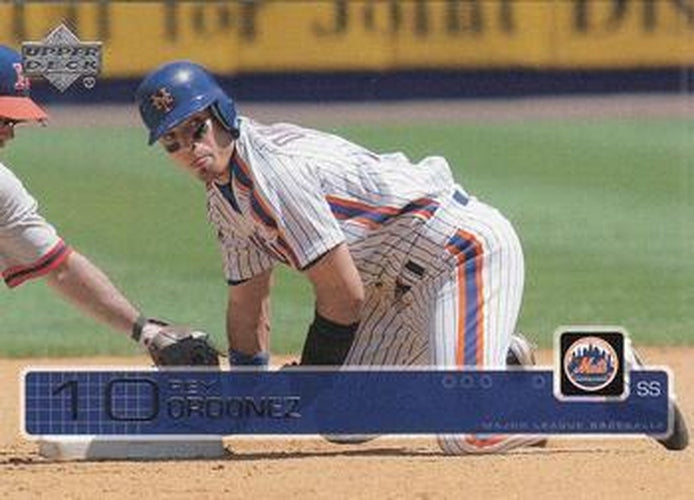 #218 Rey Ordonez - New York Mets - 2003 Upper Deck Baseball