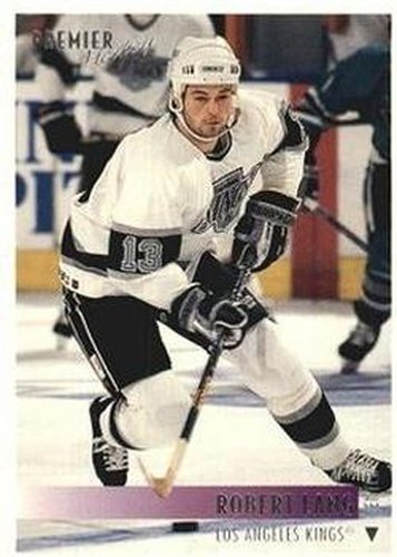 #218 Robert Lang - Los Angeles Kings - 1994-95 Topps Premier Hockey