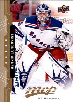 #218 Henrik Lundqvist - New York Rangers - 2018-19 Upper Deck MVP Hockey