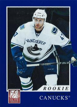 #218 Yann Sauve - Vancouver Canucks - 2011-12 Panini Elite Hockey