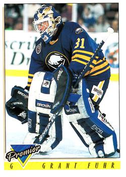 #218 Grant Fuhr - Buffalo Sabres - 1993-94 O-Pee-Chee Premier Hockey