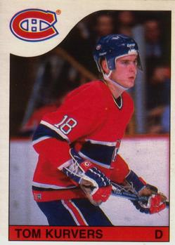 #219 Tom Kurvers - Montreal Canadiens - 1985-86 O-Pee-Chee Hockey