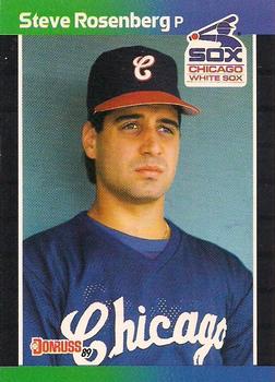 #219 Steve Rosenberg - Chicago White Sox - 1989 Donruss Baseball