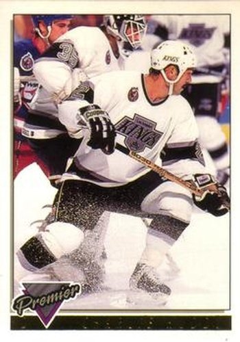 #219 Charlie Huddy - Los Angeles Kings - 1993-94 O-Pee-Chee Premier Hockey - Gold