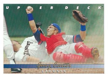 #219 Gary Carter - Montreal Expos - 1993 Upper Deck Baseball
