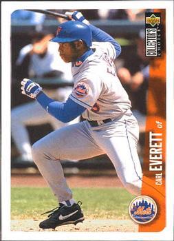 #219 Carl Everett - New York Mets - 1996 Collector's Choice Baseball