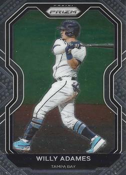 #219 Willy Adames - Tampa Bay Rays - 2021 Panini Prizm Baseball