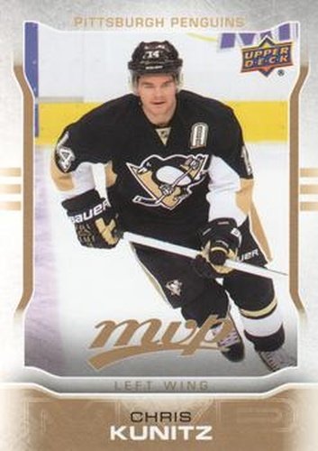 #219 Chris Kunitz - Pittsburgh Penguins - 2014-15 Upper Deck MVP Hockey