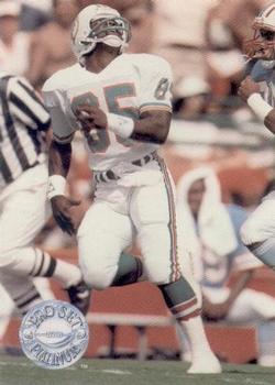 #219 Mark Duper - Miami Dolphins - 1991 Pro Set Platinum Football
