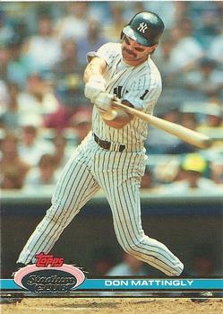 #21 Don Mattingly - New York Yankees - 1991 Stadium Club Baseball