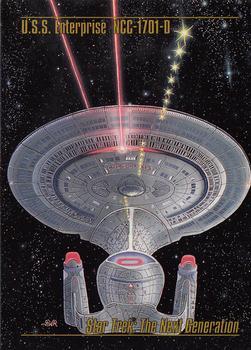 #21 U.S.S. Enterprise NCC-1701-D - 1993 SkyBox Star Trek Master Series