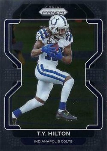 #21 T.Y. Hilton - Indianapolis Colts - 2021 Panini Prizm Football