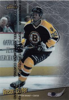 #21 Anson Carter - Boston Bruins - 1998-99 Finest Hockey