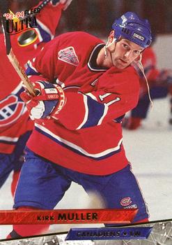 #21 Kirk Muller - Montreal Canadiens - 1993-94 Ultra Hockey