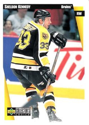 #21 Sheldon Kennedy - Boston Bruins - 1997-98 Collector's Choice Hockey