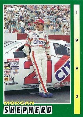 #21 Morgan Shepherd - Wood Brothers Racing - 1993 Maxx Racing