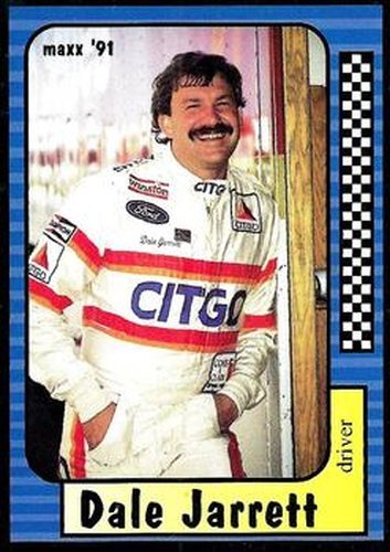 #21 Dale Jarrett - Wood Brothers Racing - 1991 Maxx Racing