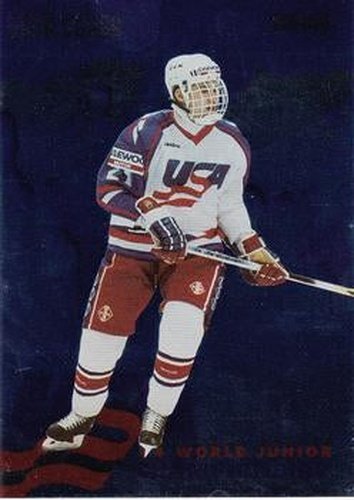 #21 John Varga - USA - 1993-94 Donruss Hockey - 1994 World Junior Championship USA