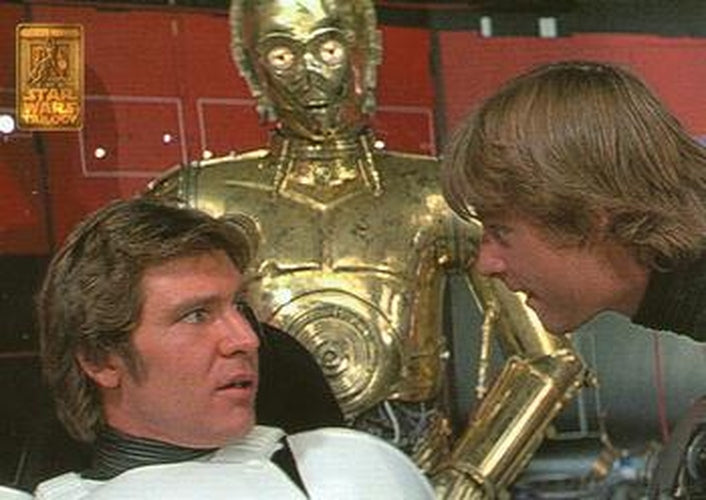 #21 Luke, Han and C-3PO - 1997 Merlin Star Wars Special Edition