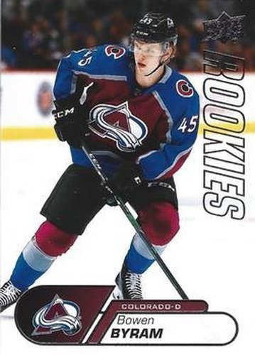 #21 Bowen Byram - Colorado Avalanche - 2020-21 Upper Deck NHL Star Rookies Box Set Hockey