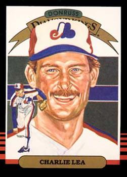 #21 Charlie Lea - Montreal Expos - 1985 Donruss Baseball
