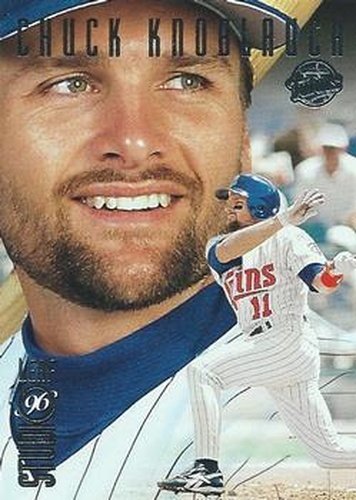 #21 Chuck Knoblauch - Minnesota Twins - 1996 Studio Baseball