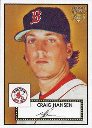 #21 Craig Hansen - Boston Red Sox - 2006 Topps 1952 Edition Baseball