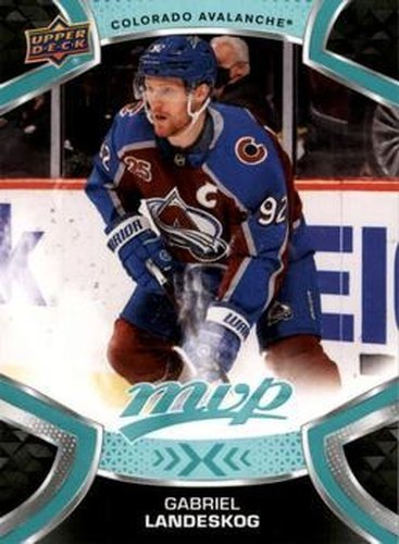#21 Gabriel Landeskog - Colorado Avalanche - 2021-22 Upper Deck MVP Hockey