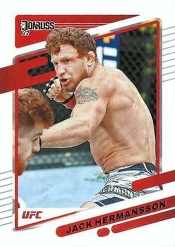 #21 Jack Hermansson - 2022 Donruss UFC MMA