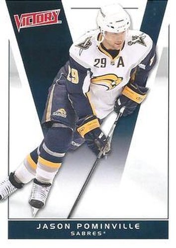 #21 Jason Pominville - Buffalo Sabres - 2010-11 Upper Deck Victory Hockey