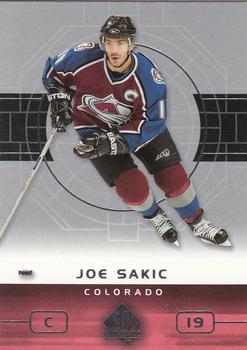 #21 Joe Sakic - Colorado Avalanche - 2002-03 SP Authentic Hockey