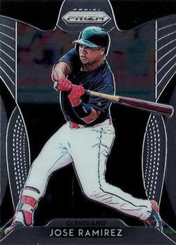 #21 Jose Ramirez - Cleveland Indians - 2019 Panini Prizm Baseball