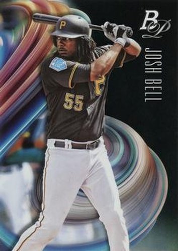 #21 Josh Bell - Pittsburgh Pirates - 2018 Bowman Platinum Baseball