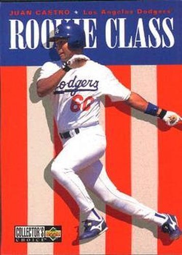 #21 Juan Castro - Los Angeles Dodgers - 1996 Collector's Choice Baseball